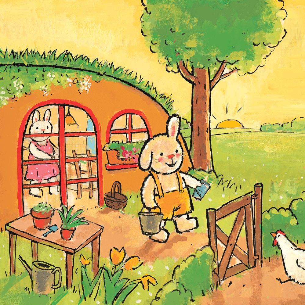 NANMEEBOOKS หนังสือ ขนฟูห่วงแม่ไก่ EF: ชุด ขนฟูชวนหนูเป็นเด็กดี (2023) นิทาน EF