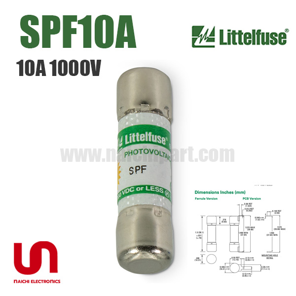SPF10A , 10A 1000Vdc , Littelfuse