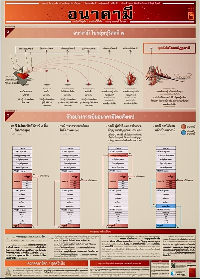 ผังอนาคามี ที่เป็น พุทธวจน ธรรมวินัย จากพระโอษฐ์ ส่ง EMS เท่านั้น ไม่มีปลายทาง