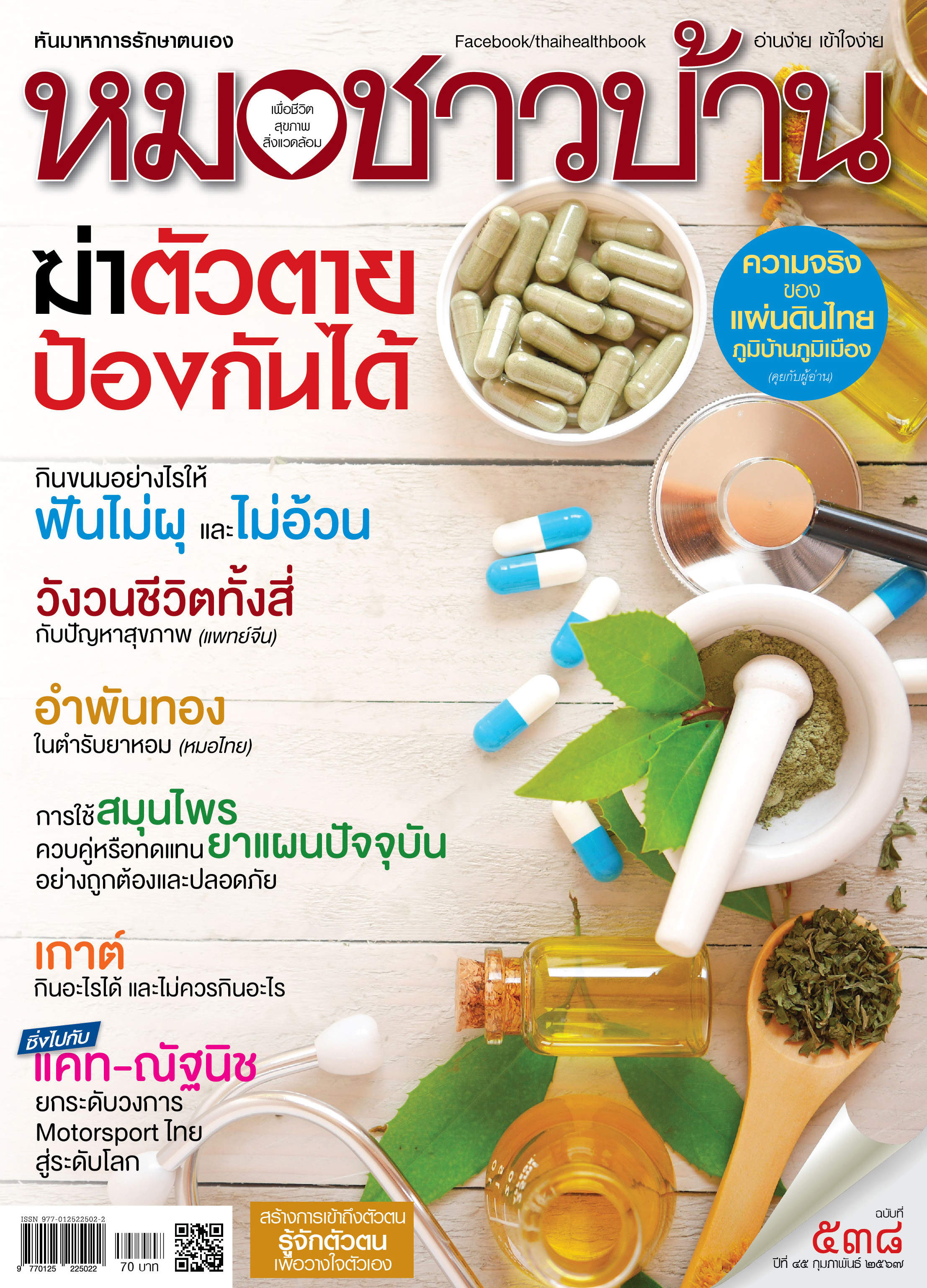 นิตยสารหมอชาวบ้าน ฉบับ 538 เดือนกุมภาพันธ์ 2567