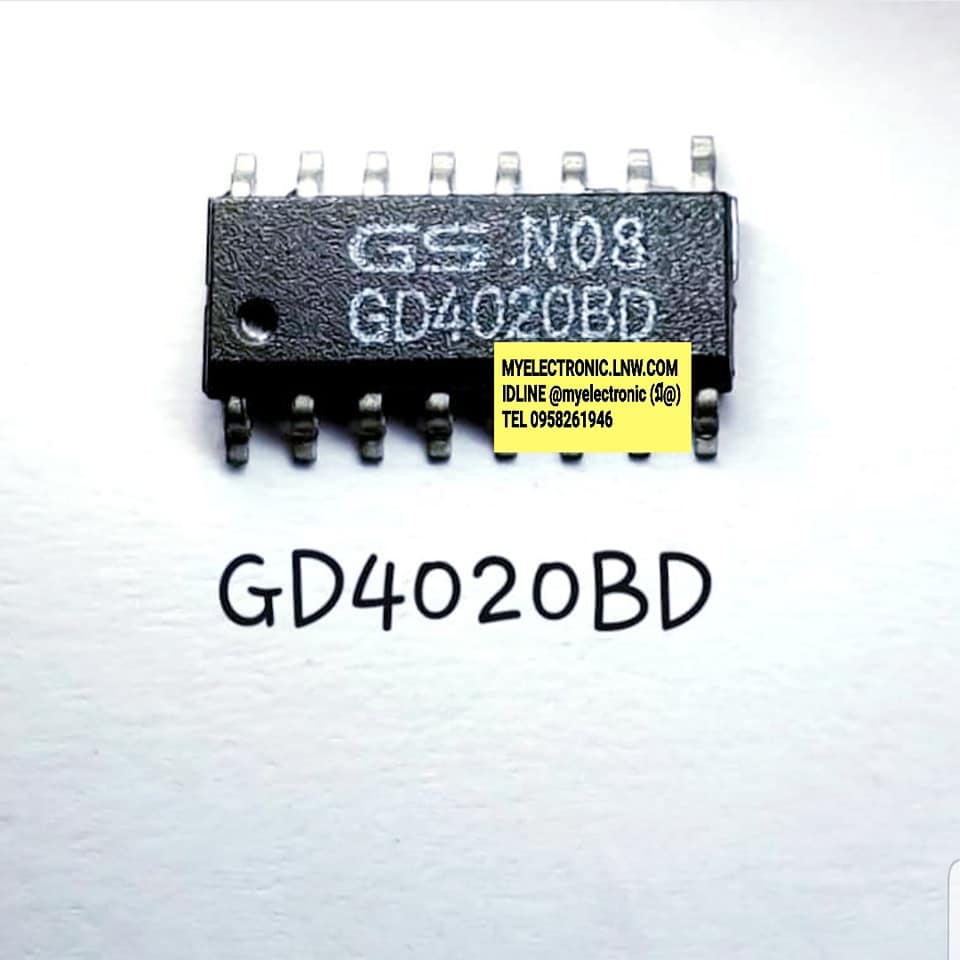 ICGD4020BDยี่ห้อGSตัวถังSMD16ขาราคาตัวละ
