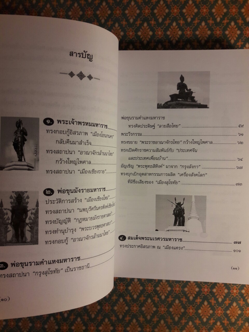 10 มหาราชพระมหากษัตริย์ไทย