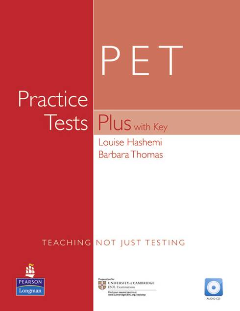 PET Practice Tests Plus with Key NE and Audio CD Pack ISBN 9781405822831