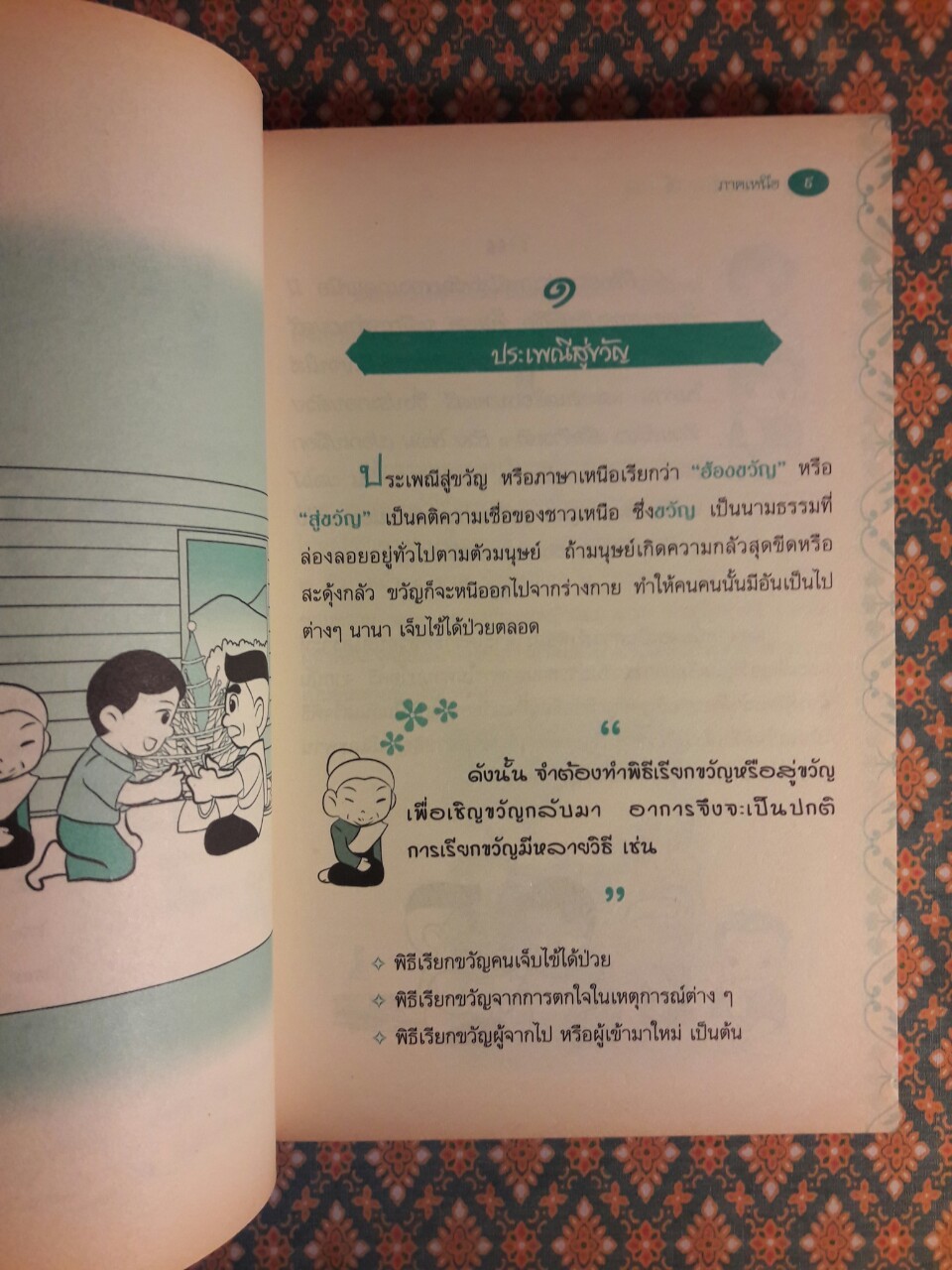 การ์ตูนประกอบการเรียน ชุดสืบสานวัฒนธรรมไทย เรื่องประเพณีไทย 4 ภาค