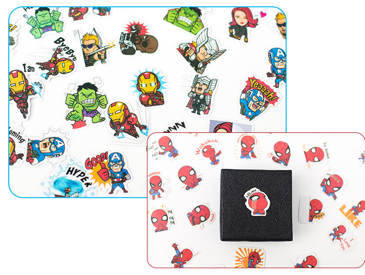 MUISUNGSHOP สติ๊กเกอร์กันน้ำการ์ตูน สติกเกอร์ ลายการ์ตูน กันน้ำ สติกเกอร์ตกแต่ง สติ๊กเกอร์การ์ตูน