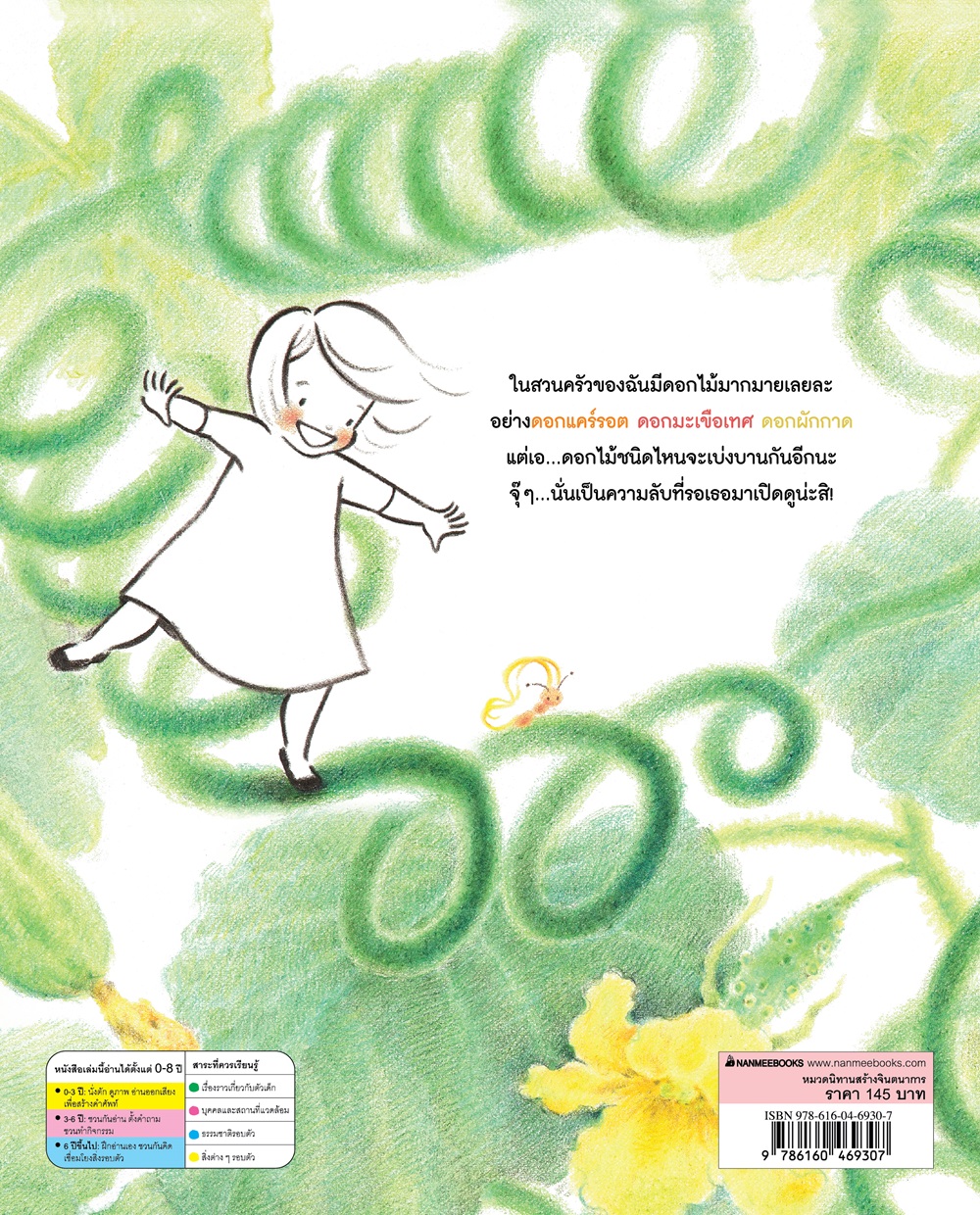 NANMEEBOOKS หนังสือ ฉันจะเบ่งบานเช่นดอกไม้ : นิทาน
