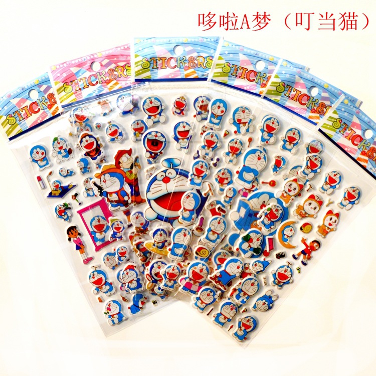 MUISUNGSHOP สติ๊กเกอร์ 3D สติ๊กเกอร์นูน คละลาย สติกเกอร์ตัวนูน สติกเกอร์ลายเจ้าหญิง ลายการ์ตูน
