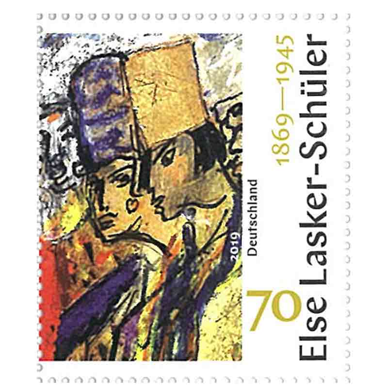 Germany Stamp, 2019 Else Lasker-Sch?ler