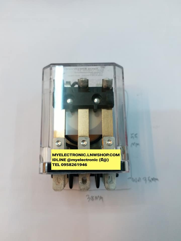 รีเลย์KUP-14D-15-12รีเลย์คอยล์12VDCรีเลย์11ขายี่ห้อPOTTER&BURNFIELDราคาตัวละบาทสนใจสินค้ารายการนี้ติดต่อIDLINE @myelectronic (มี@)