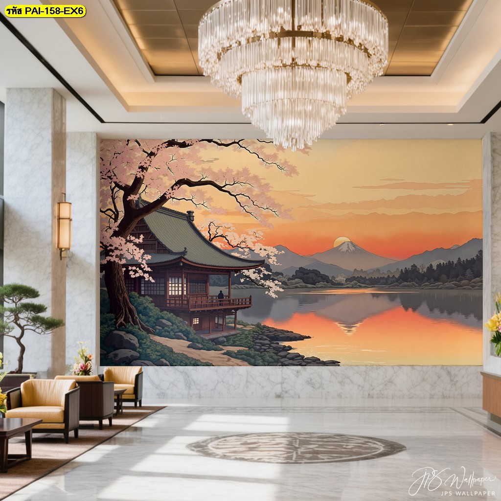 ภาพวิวญี่ปุ่นโทนอุ่น เติมความโรแมนติกให้ร้านอาหารทันที