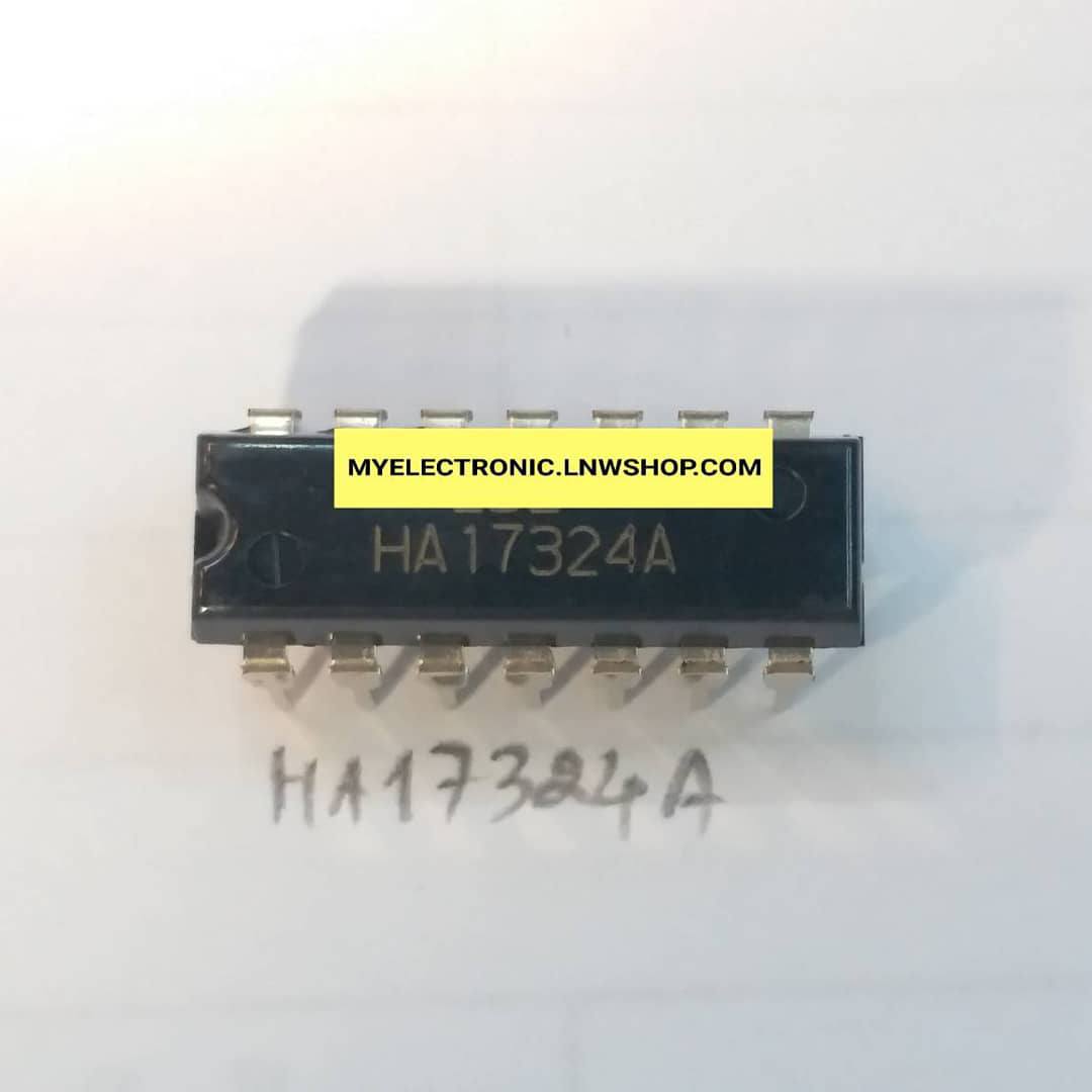 ขาย HA17324A ตัวถัง DIP14 ยี่ห้อ RENASAS ไอซี ฮิตาชิ HITACHI ic HA1732A , HA17324 ของแท้ ราคา ตัวละ , บาท