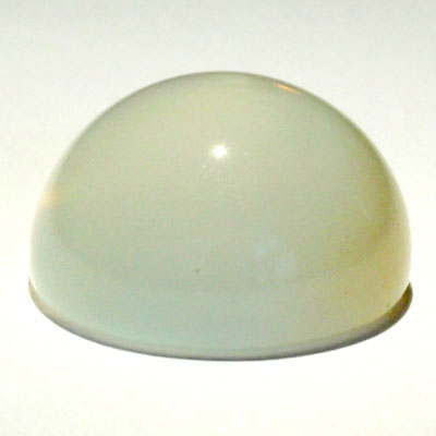มูนสโตนตาแมว หรือ มุกดาหารตาเเมว (Cat's eye Moonstone) 9.40 กะรัต รูปร่างดี เนื้อเนียน มีตาเเมว