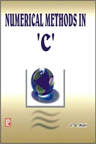 Numerical Methods in 'C' ISBN 9788170082101