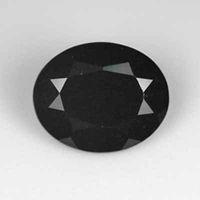 นิล (Black Spinel) 4.30 กะรัต นิลตะโก สีดำ