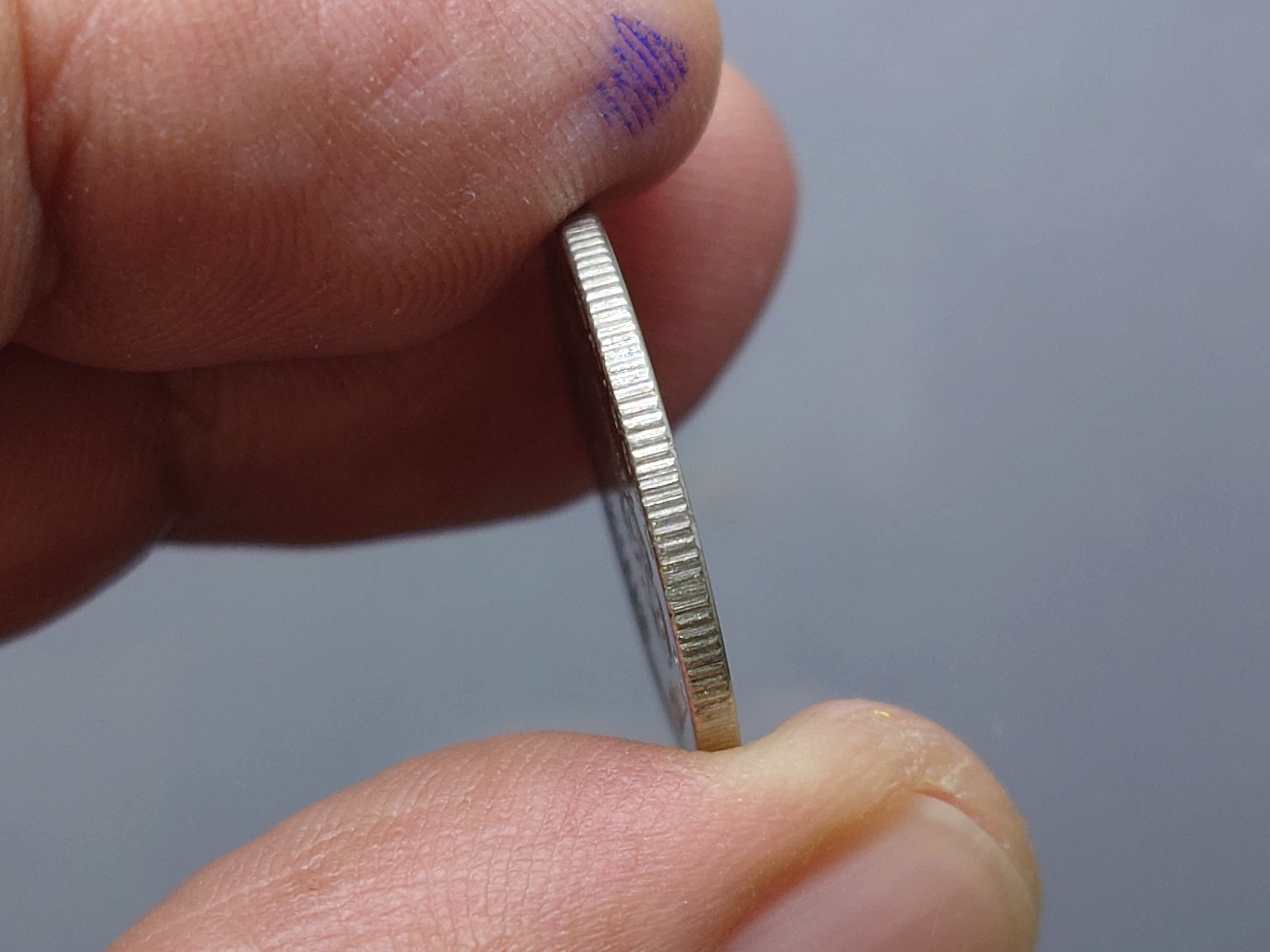 เหรียญ 1 บาท หมุนเวียน ร10 พระเศียรตรง 2561