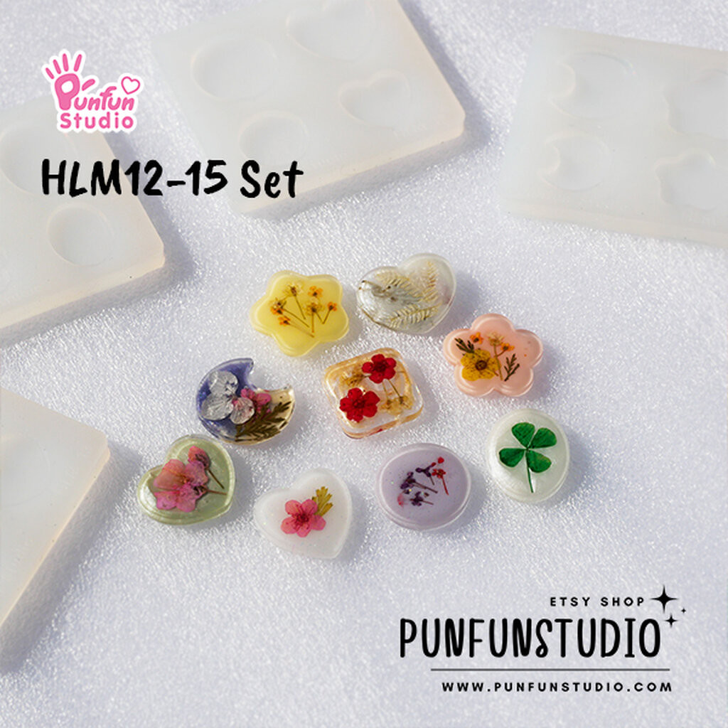 HLM 12-15 / Holographic Mold / Use with Epoxy resin / Silicone Mold