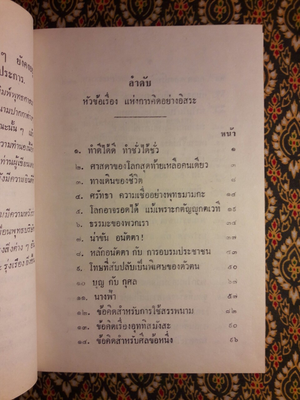 ชุมนุมข้อคิดอิสระของพุทธทาสภิกขุ