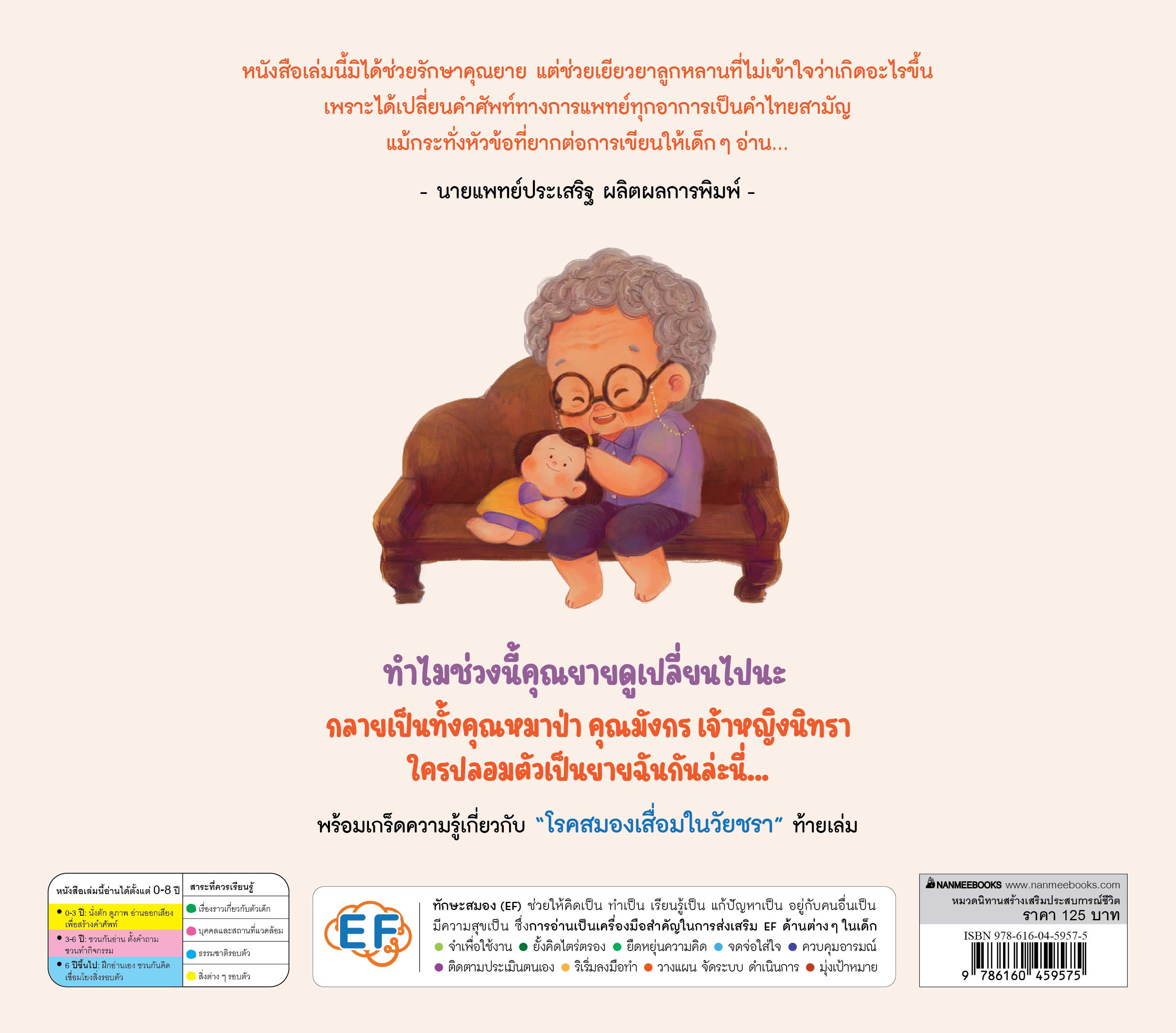 NANMEEBOOKS หนังสือ ใครปลอมตัวเป็นยายฉัน : นิทาน EF หมอประเสริฐแนะน