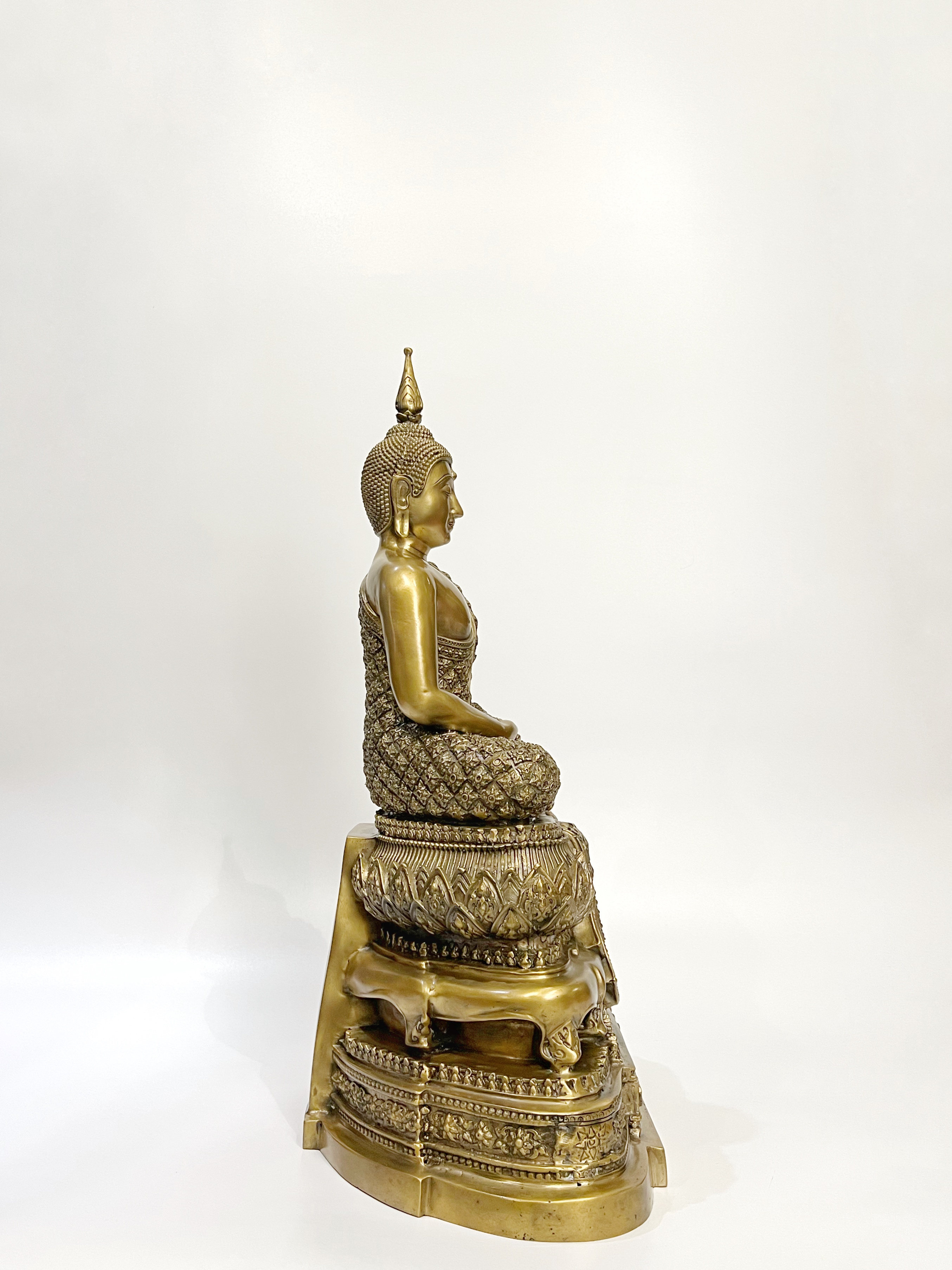 รูปหล่อพระแก้วมรกต ทรงเครื่องฤดูฝน หน้าตัก 9 นิ้ว