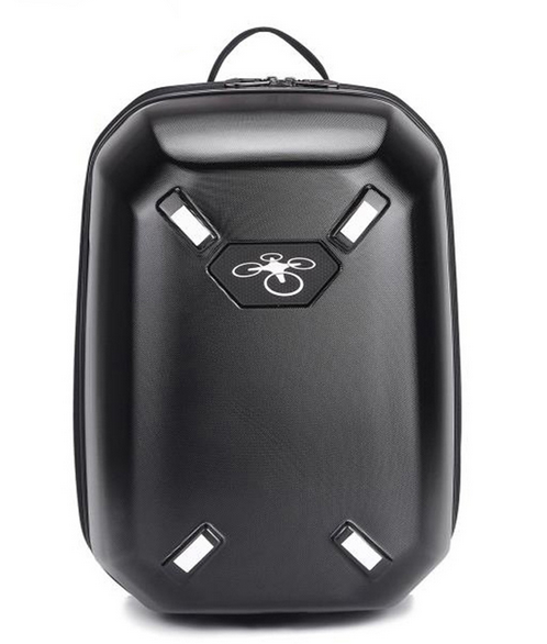 กระเป๋า Hardshell Backpack ใส่ Phantom 4 และ Phantom 4 Professional สีดำ โลโก้โดรน