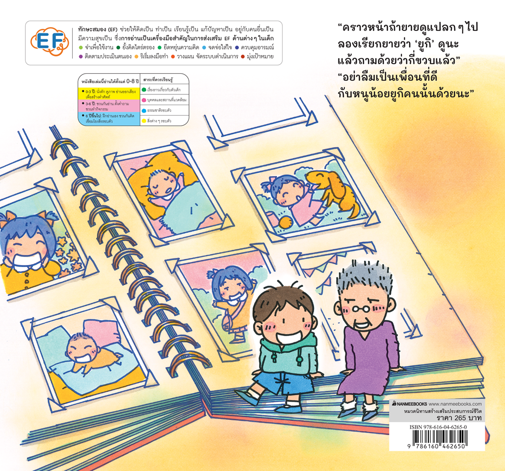 NANMEEBOOKS หนังสือ เมื่อคุณยายกลายเป็นหนูน้อย (ปกแข็ง) : นิทาน EF หมอประเสริฐแนะนำ