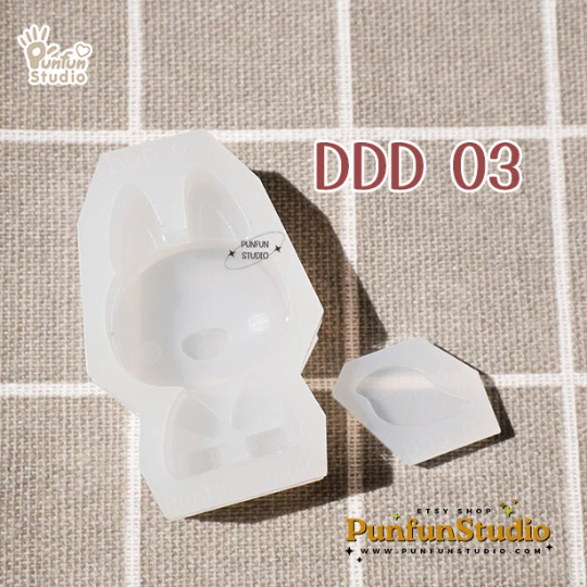 DDD 03 Dog Mold / 3D Mold / Silicone Mold