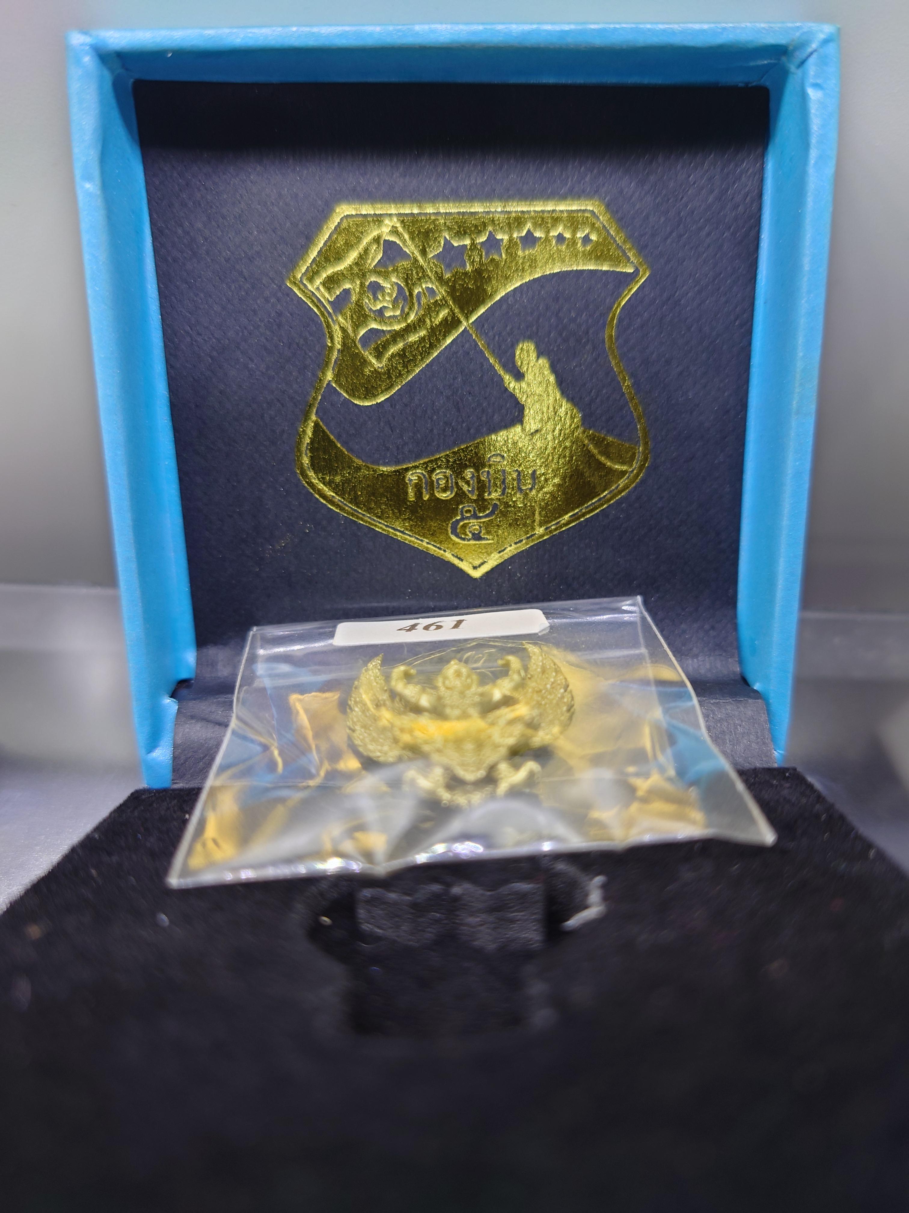 พญาครุฑ เจริญยศ เสริมบารมี ลาภผลพูนทวี ครบ 100 ปีแห่งการสถาปนา กองบิน 5 หลวงพ่อวราห์ วัดโพธิทอง ปี 2565 พร้อมกล่องเดิม