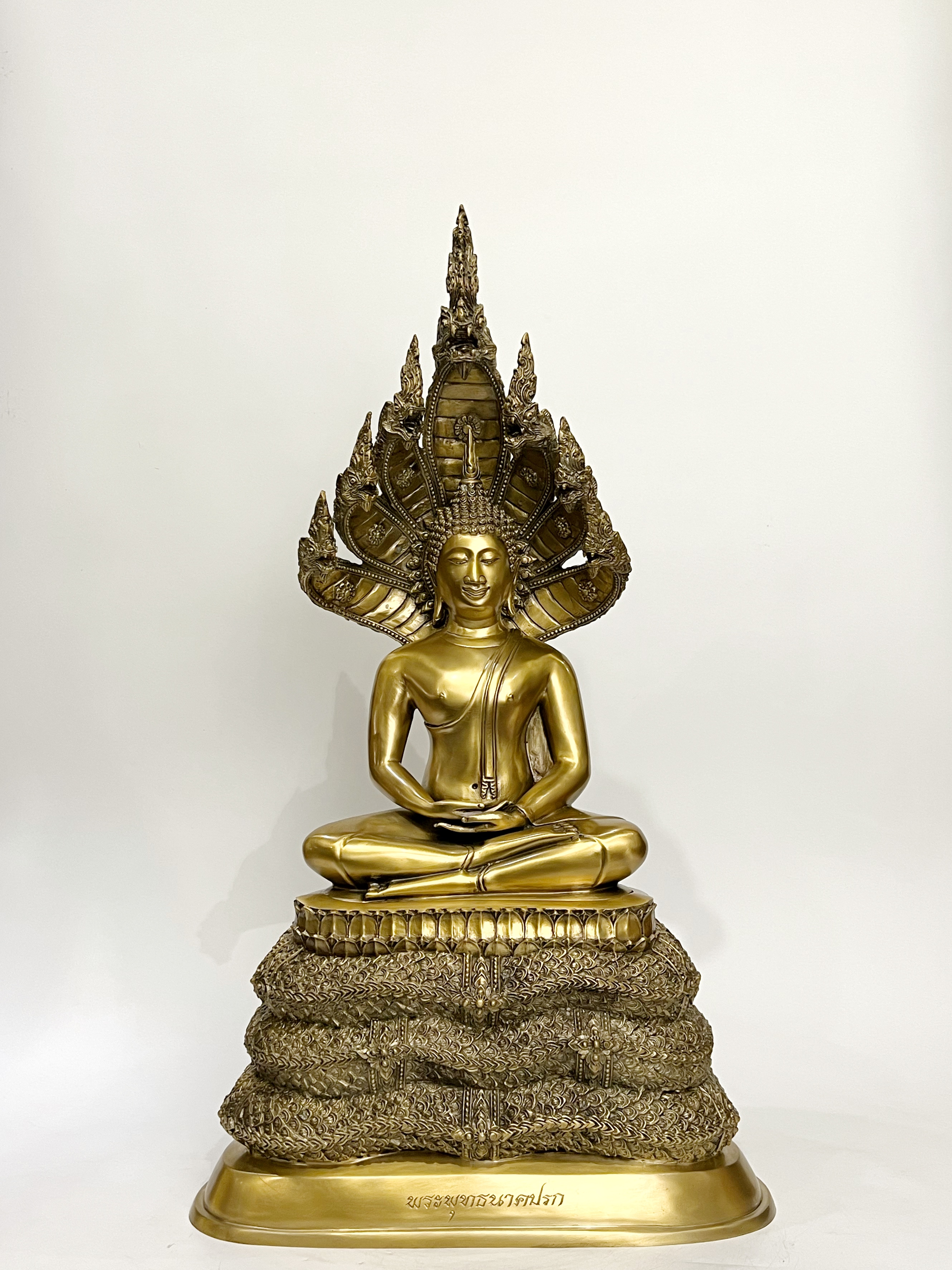 พระนาคปรก หน้าตัก 9 นิ้ว วัดไตรมิตร ปี พ.ศ. 2539