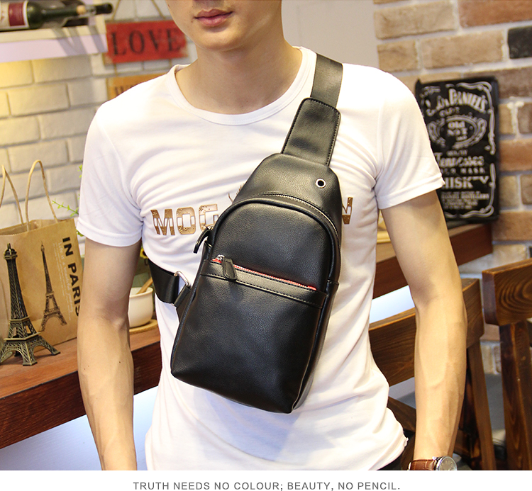 กระเป๋าคาดอกผู้ชาย รหัส B003