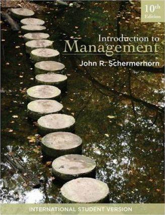Introduction to Management ISBN 9780470418871