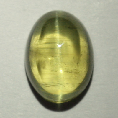 อะพาไทท์ตาแมว (Cat's eye Apatite) 1.54 กะรัต เนื้อใส เม็ดเล็ก น่ารัก