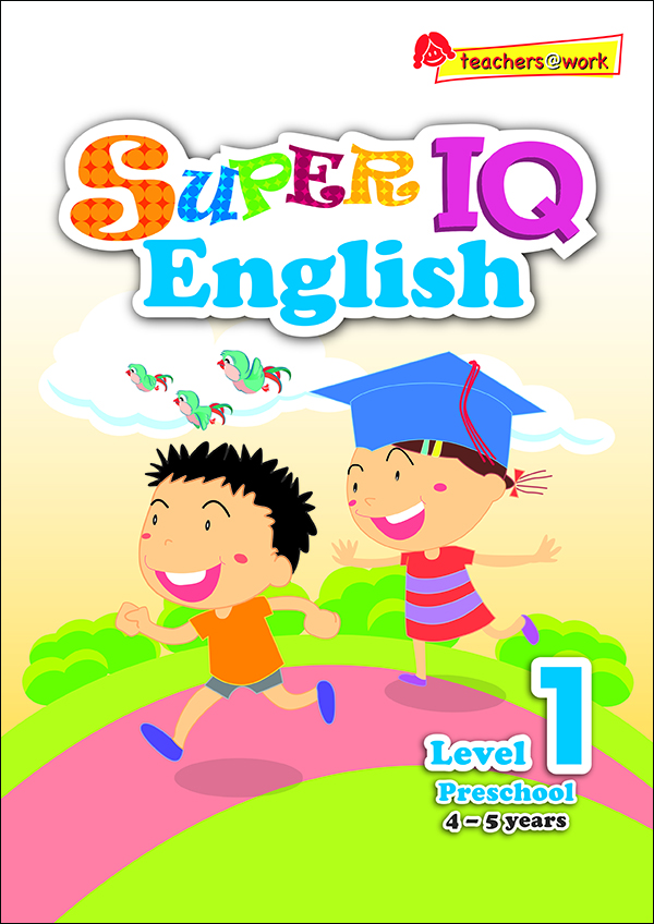 แบบฝึกหัดภาษาอังกฤษระดับอนุบาล Super IQ English Preschool Level 1