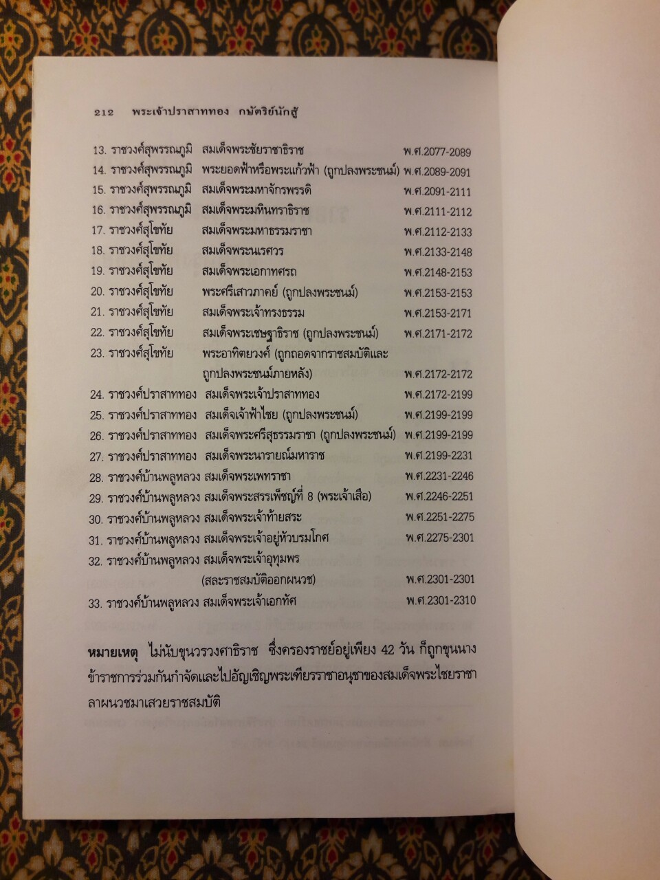 พระเจ้าปราสาททอง กษัตริย์นักสู้