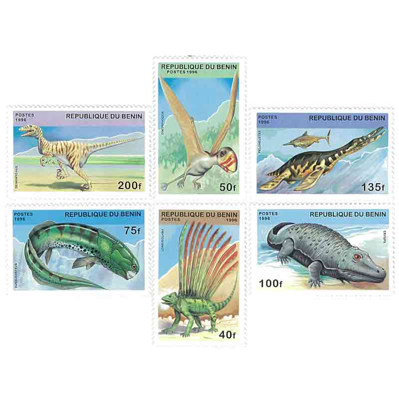 Benin Stamp, 1996 Dinosaur, Prehistoric Animals