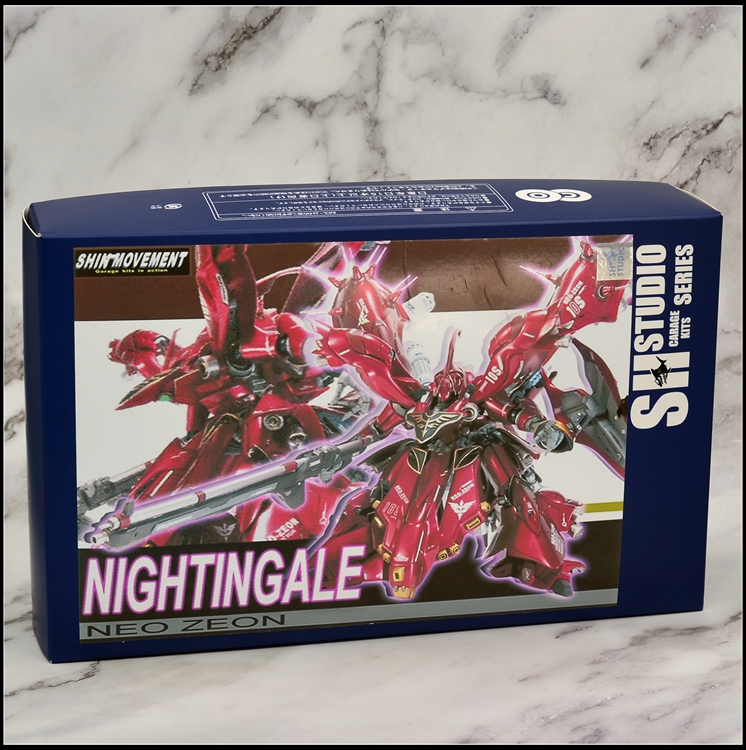 Full Resin Kits Non Scale GK Nightingale + ชุดแต่งโลหะ + ท่อพลังงานโลหะ SH Studio