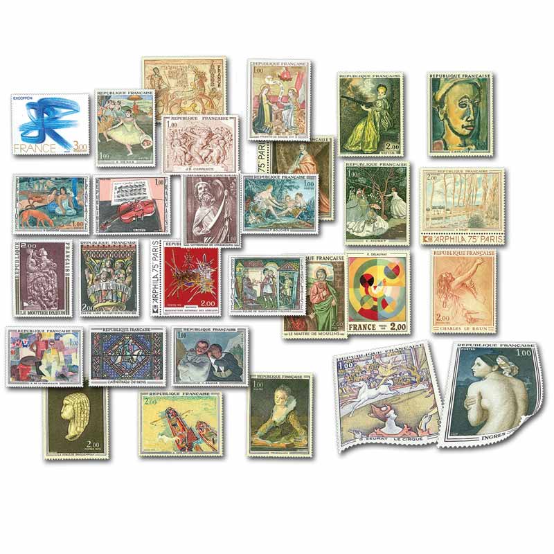 France Stamp, Art France 1961 - 1977