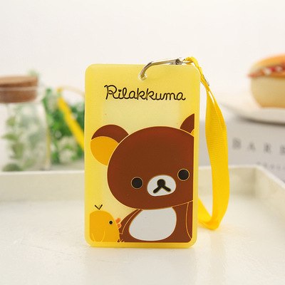 Muisungshop -back-ป้ายห้อยคอ ป้ายใส่บัตรพนักงาน พร้อมสายคล้องคอ ป้ายคล้องบัตรพนักงานลายการ์ตูน ที่ใส่การ์ดหอพัก