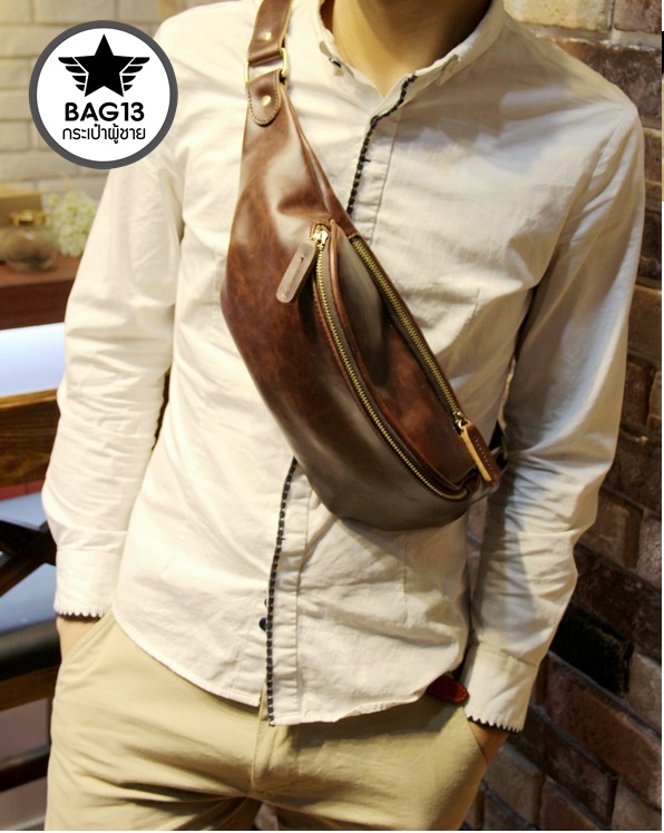 กระเป๋าคาดอกผู้ชาย รหัส B008