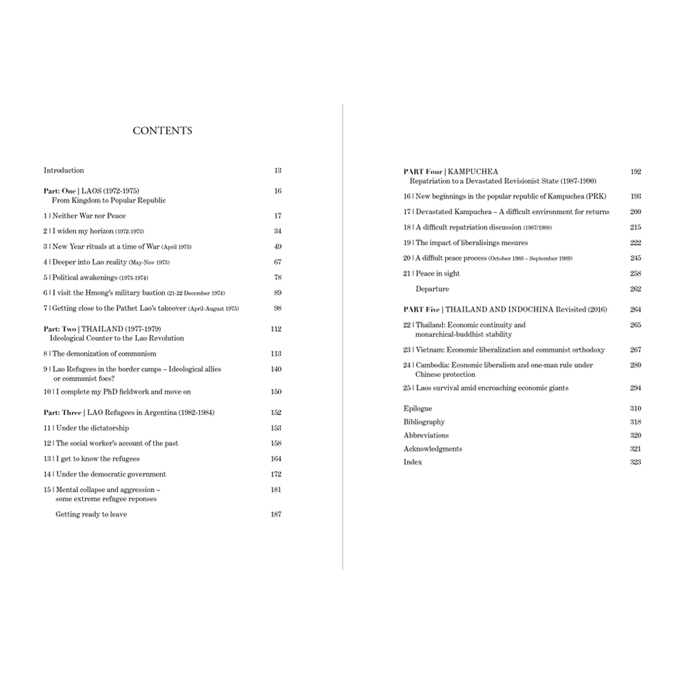 MONARCHY, REVOLUTION AND REFUGEES Laos • Thailand • Argentina • Kampuchea