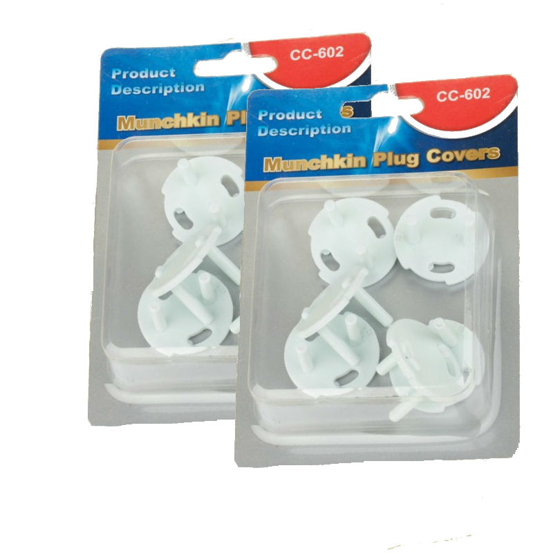 MUISUNGSHOP (6 PCS) ที่เสียบปลั๊กไฟ กันเด็ก 2 ขา ที่อุดรูปลั๊ก