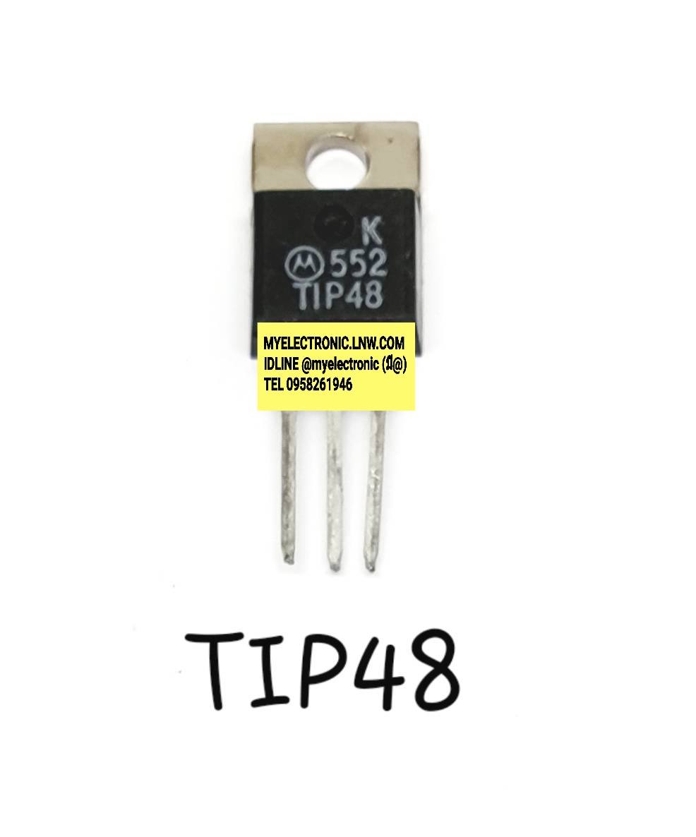TIP48ยี่ห้อMOTOตัวถังTO220/3ขาราคาตัวละบาท
