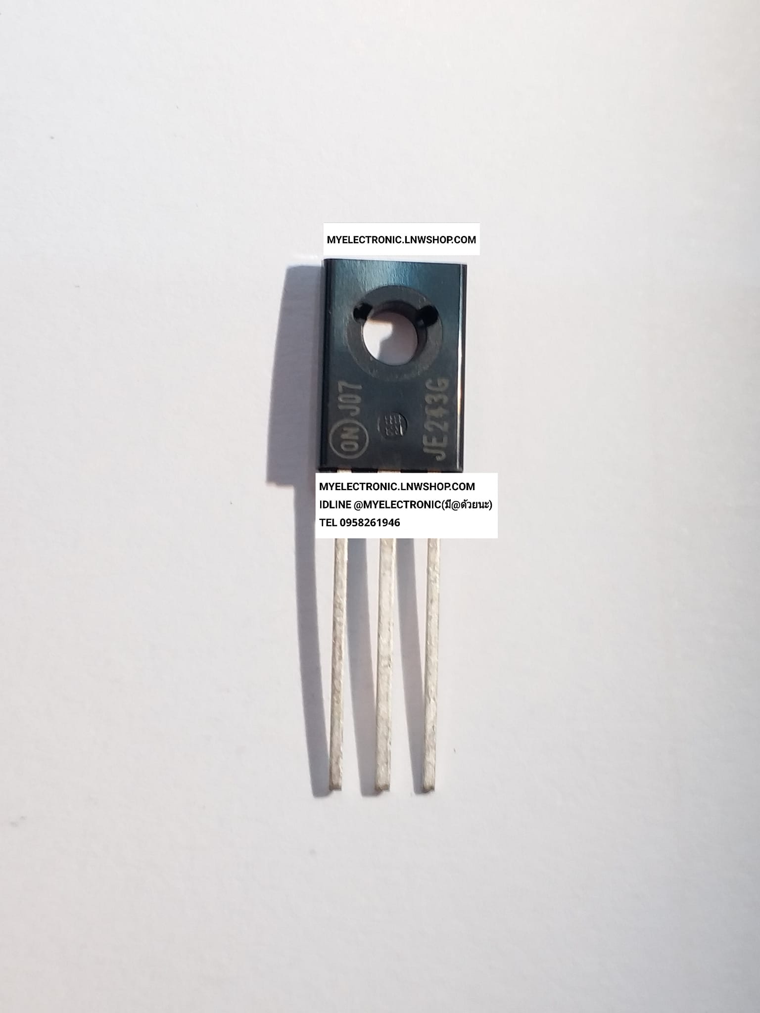 ขาย MJE243G ทรานซิสเตอร์ TRANSISTOR M JE243G MJE243 G M JE243 Gตัวถัง TO-126 ยี่ห้อ โตชิบ้า TOSHIBA ราคา ตัวละ . . . . หน่วย บาท
