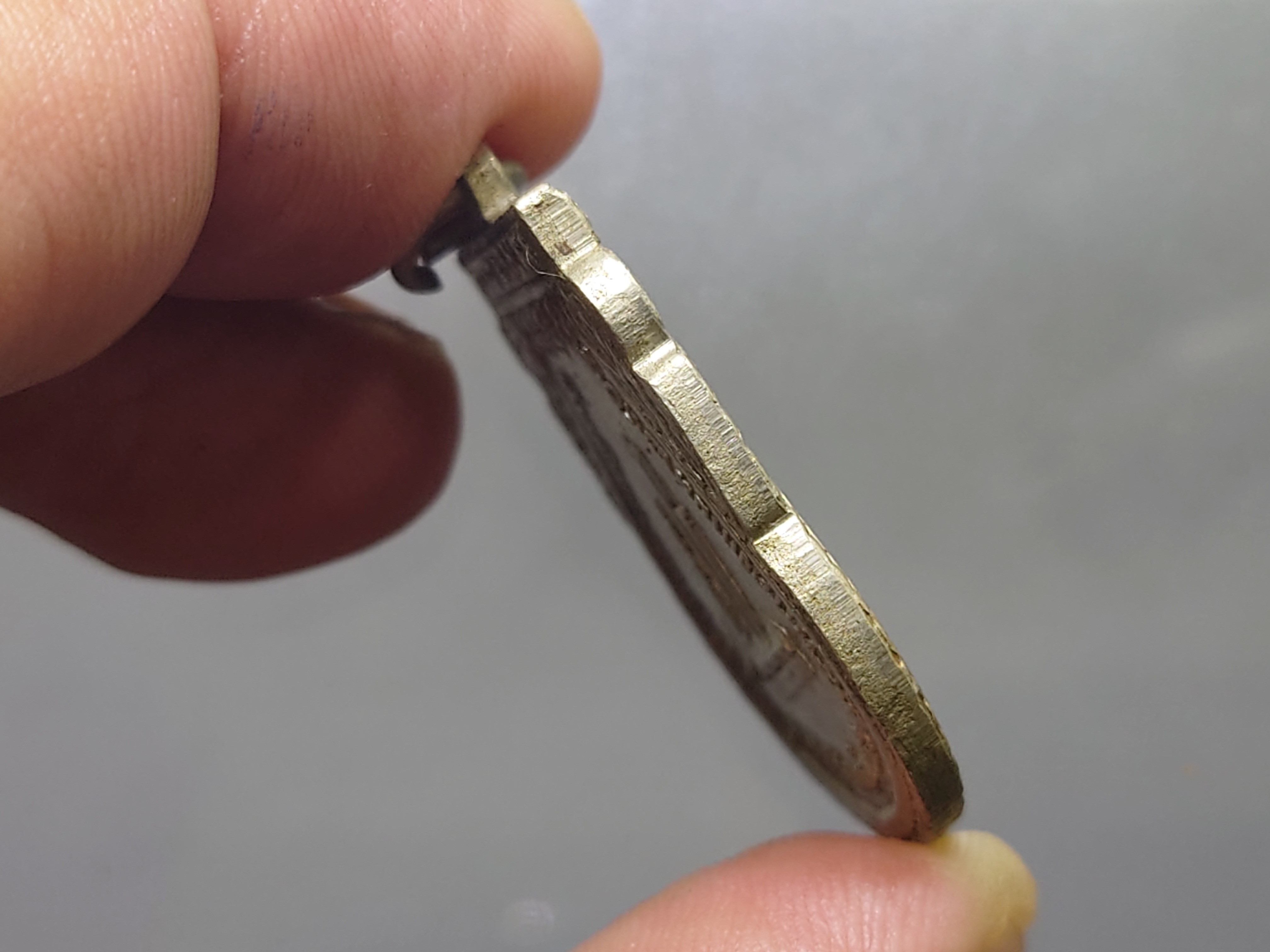 เหรียญเสมา พระผู้พระราชทานกำเนิดรักษาดินแดน ที่ระลึกอนุสาวรีย์ล้นเกล้าฯ ร6 อัลปาก้า เจ้าคุณนรฯ อธิษฐานจิต พ.ศ.2505