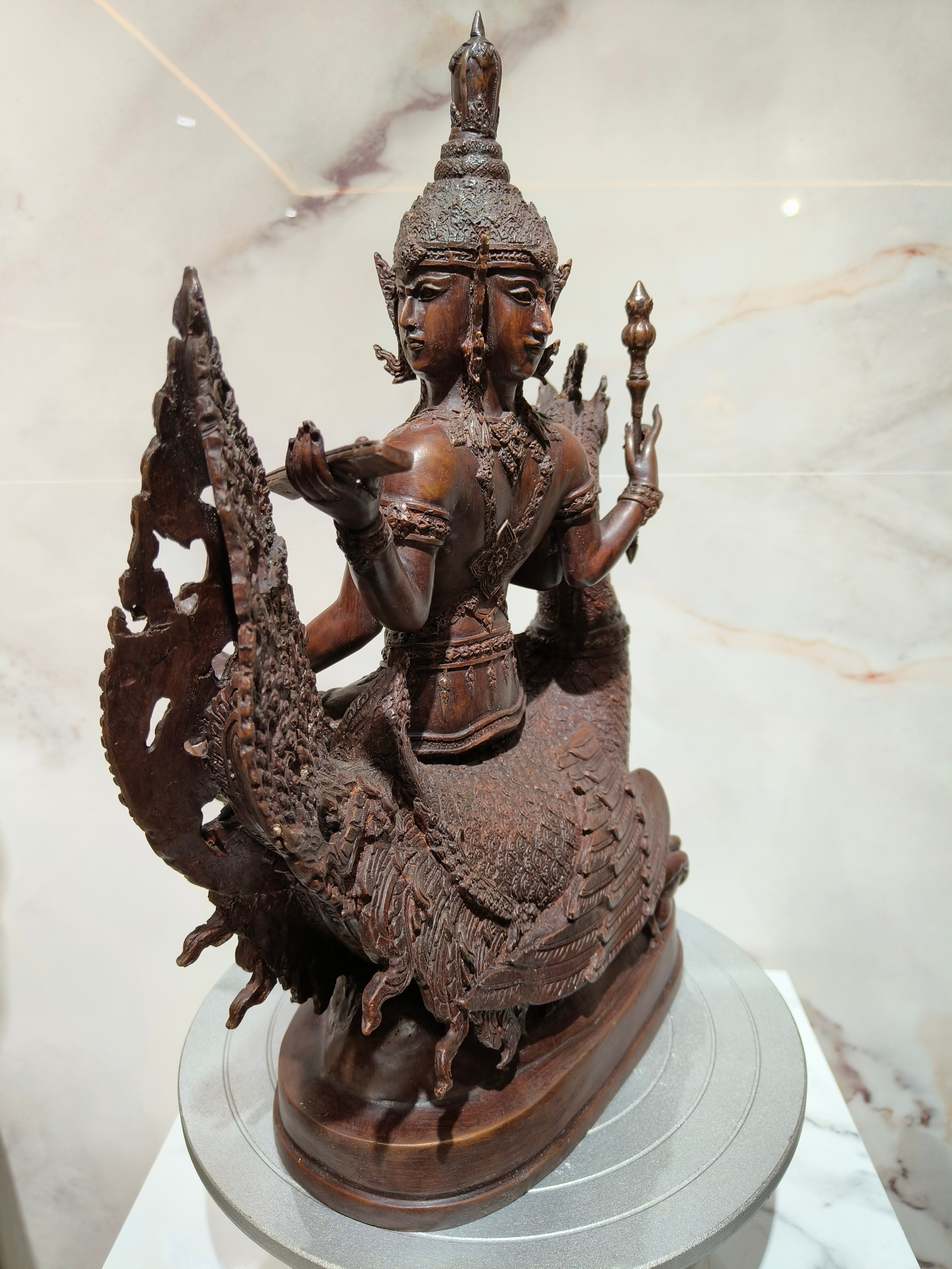 รูปหล่อ พระพรหมทรงหงส์ หน้าตัก 9 นิ้ว