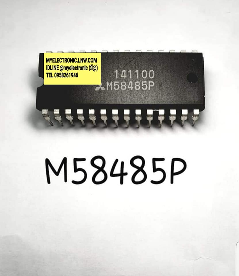 ICM58485Pยี่ห้อMITSUBISHIตัวถังDIP28ขาราคาตัวละ
