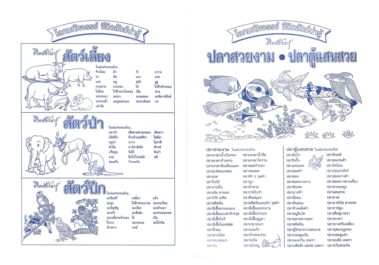 SET ระบายสี ชุดโลกมหัศจรรย์ ชีวิตสัตว์น่ารู้ (8 เล่ม)