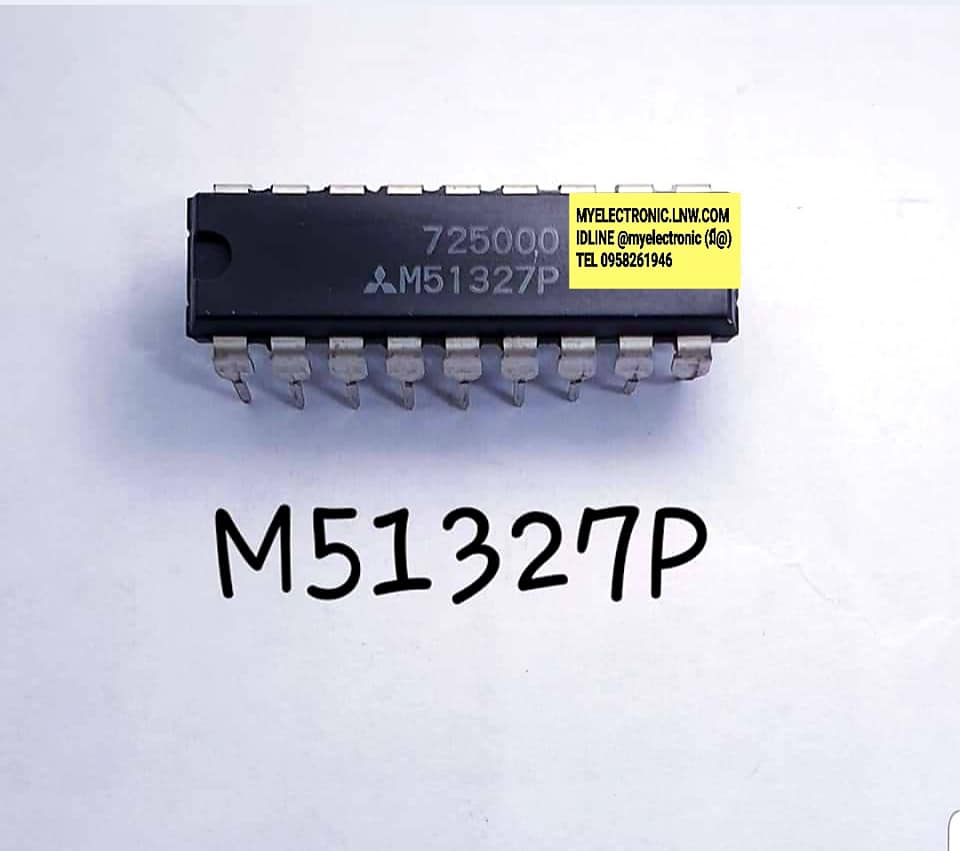 ICM51327Pยี่ห้อMITSUBISHIตัวถังDIP18ขาราคาตัวละ