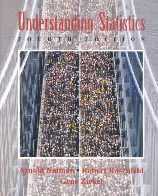 Understanding Statistics ISBN 9780071145343
