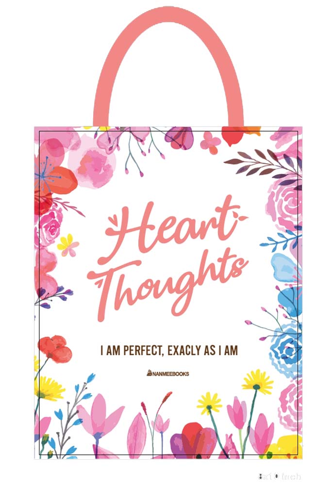 NANMEEBOOKS หนังสือ แพ็กชุด Heart Thoughts ให้หัวใจนำทาง + กระเป๋าผ้า Louise Hay พลังบวก