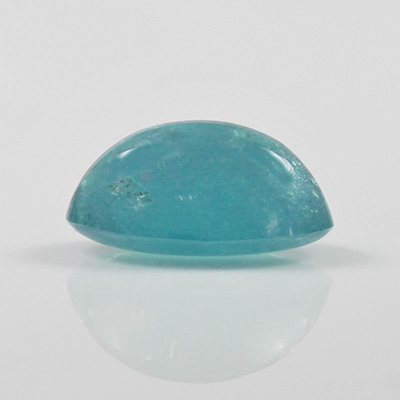 อะพาไทท์ตาแมว (Cat's eye Apatite) 1.67 กะรัต สีฟ้าอมเขียว